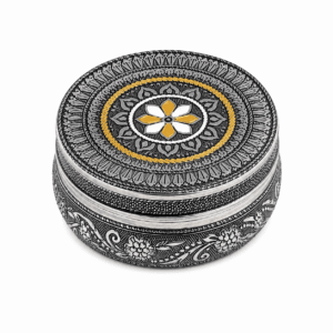Meenakari Stainless Steel Utility Box