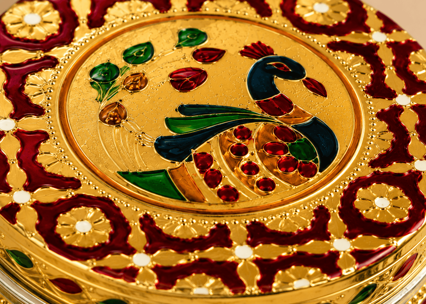 Traditional Meenakari Utility Box - Image 5