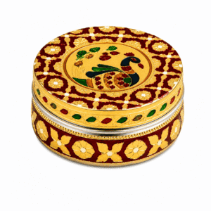 Traditional Meenakari Utility Box - Image 1