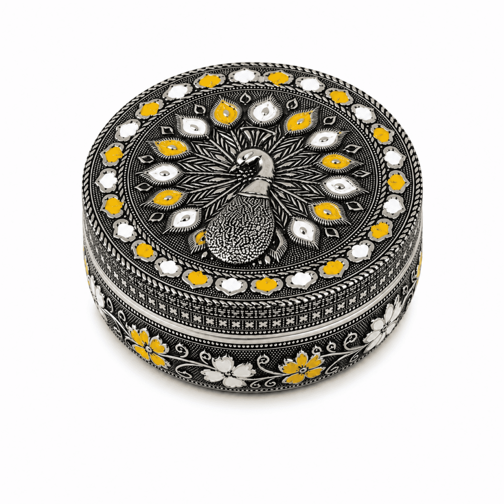 Black Swan Meenakari Utility Box