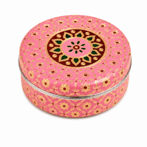 Pink Mandala Meenakari Utility Box