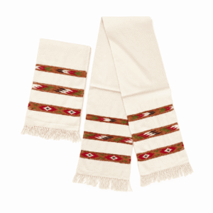 Tribal Border Woolen Scarf - Image 1