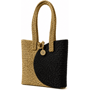Black Sabai Grass Mini Tote Bag - Image 1