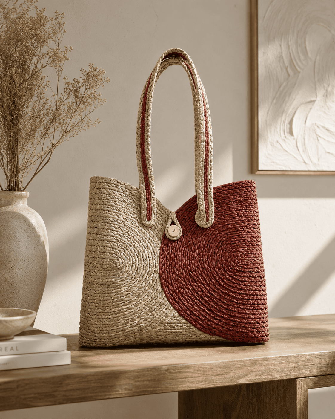 Sabai Grass Mini Tote Bag - Image 4