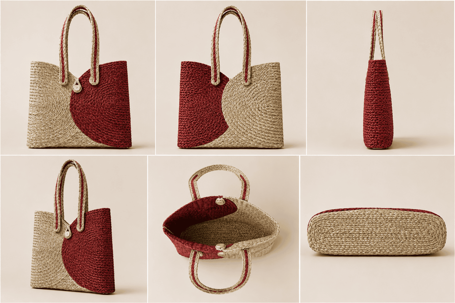 Sabai Grass Mini Tote Bag - Image 5