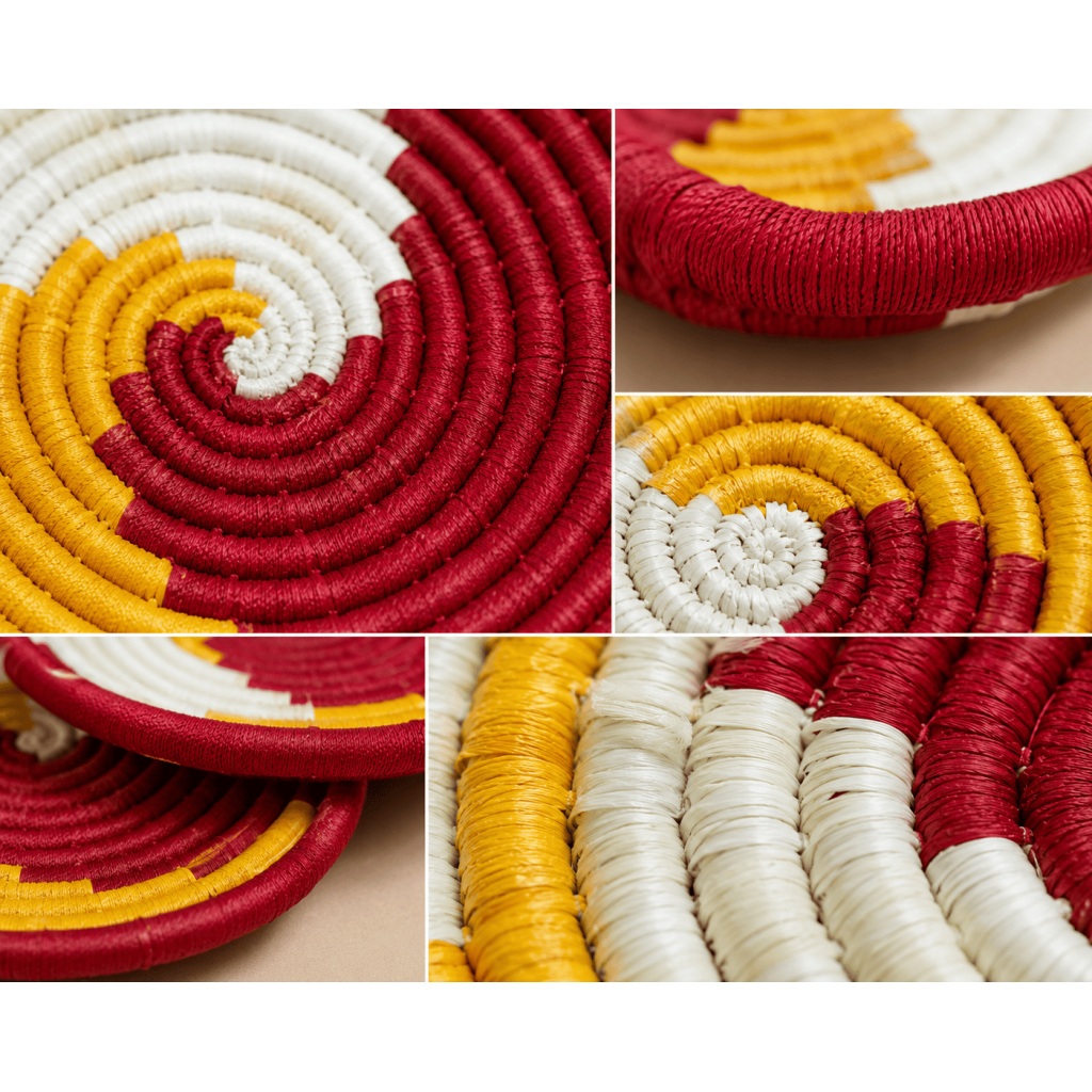 Sabai Sunset Spiral Wall Decor Set