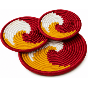 Sabai Sunset Spiral Wall Decor Set - Image 1