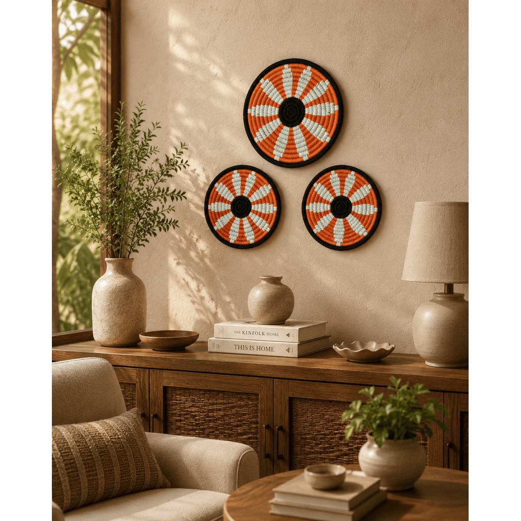 Floral Wall Plates