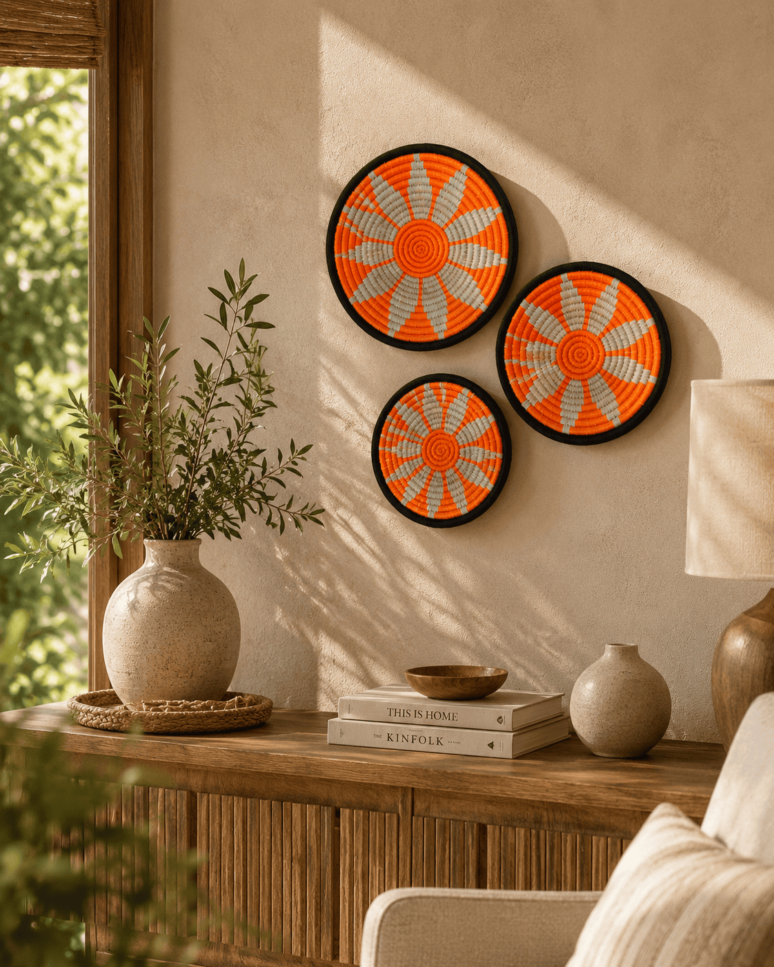 Sabai Sunburst Wall Decor Set - Image 2
