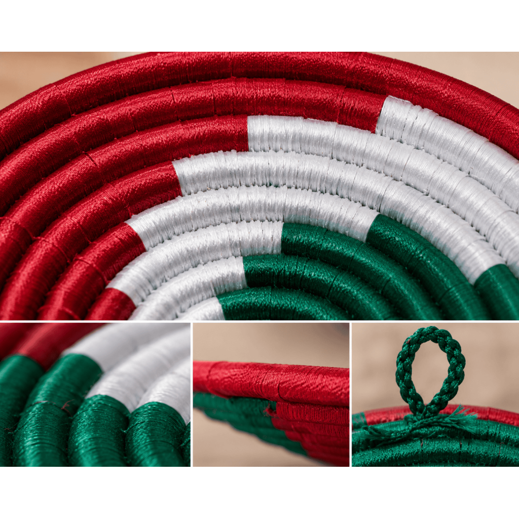 Sabai Tricolor Spiral Wall Decor Set