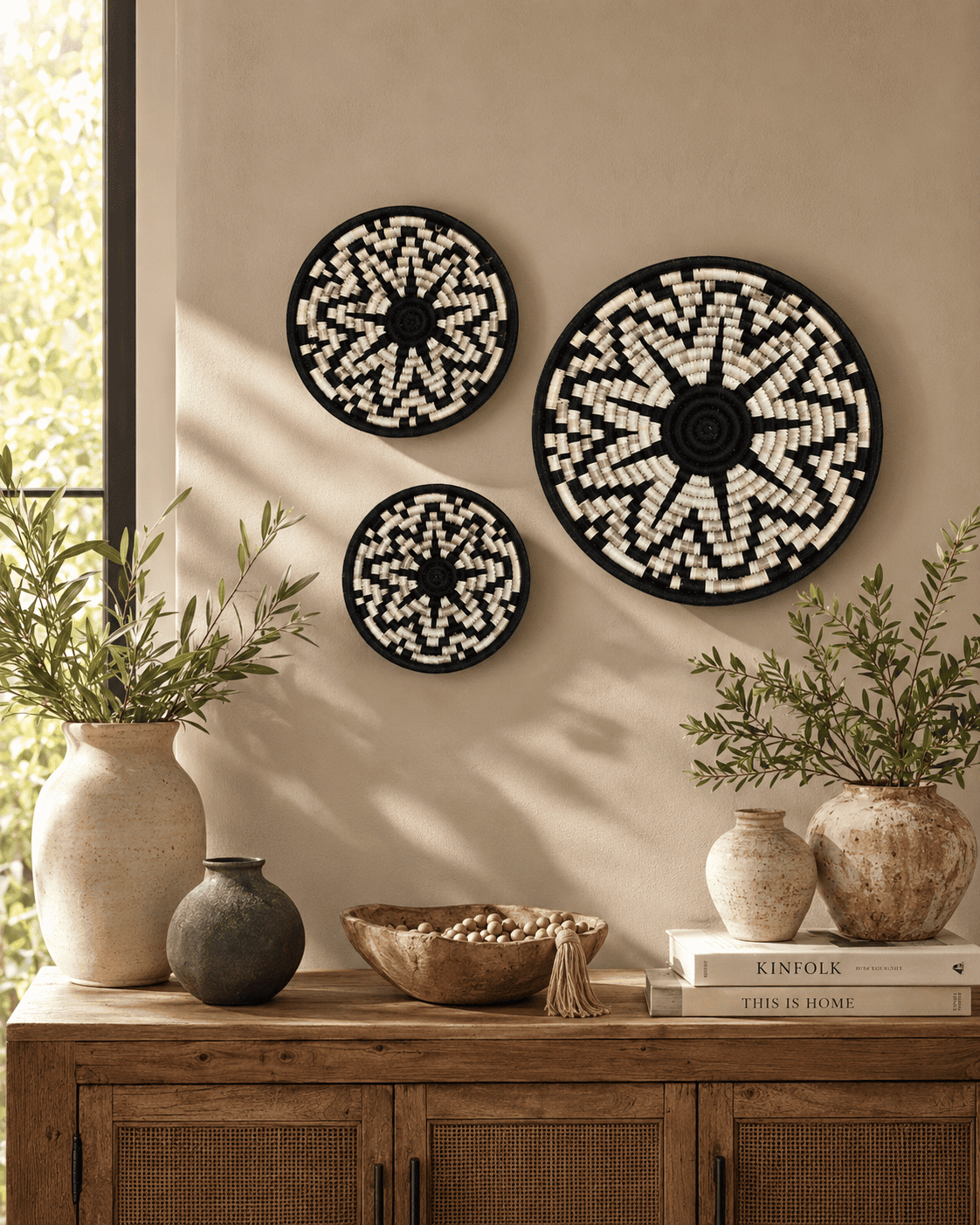 Sabai Spiral Wall Decor Set - Image 4