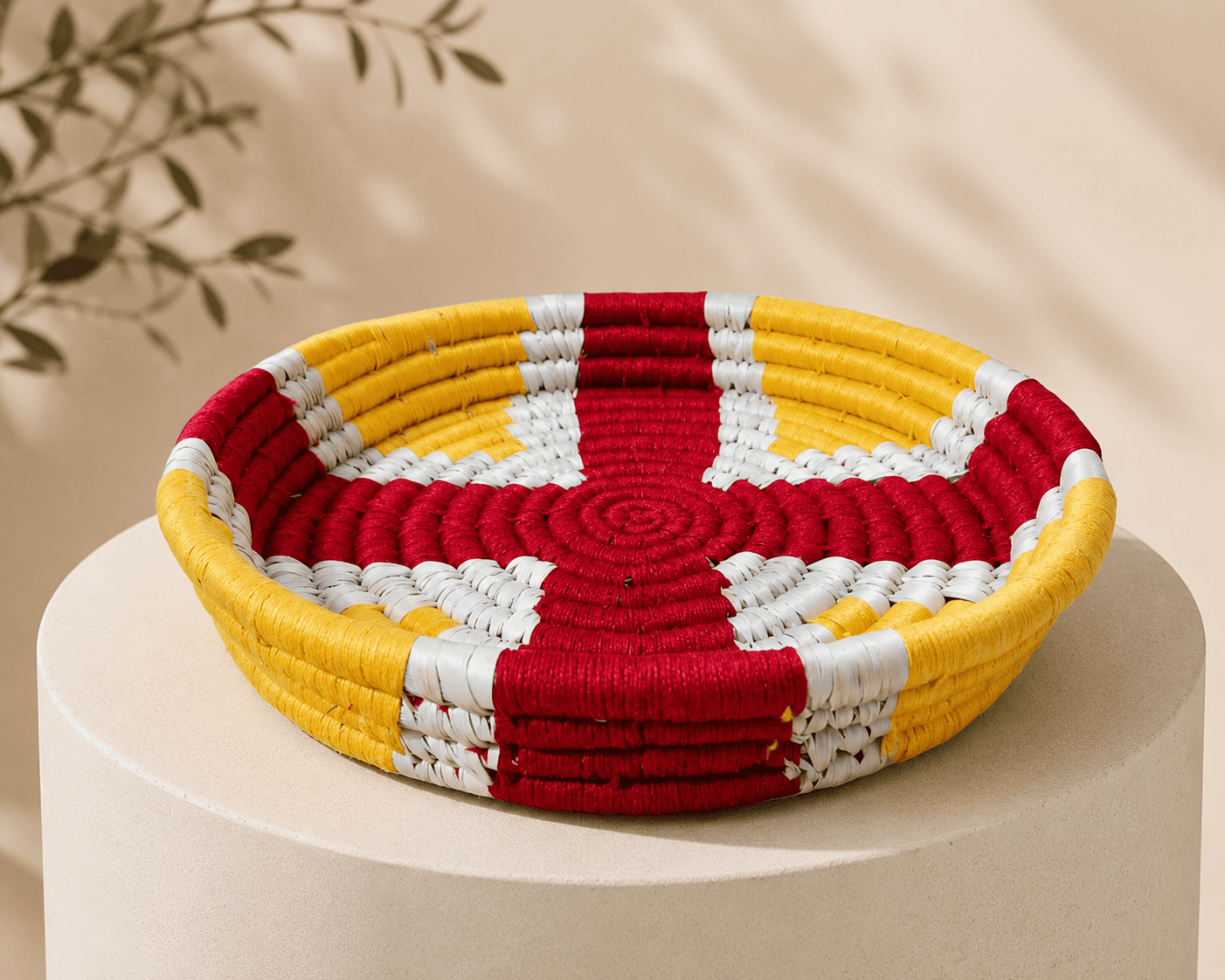 Sabai Grass Woven Utility Basket - Image 3