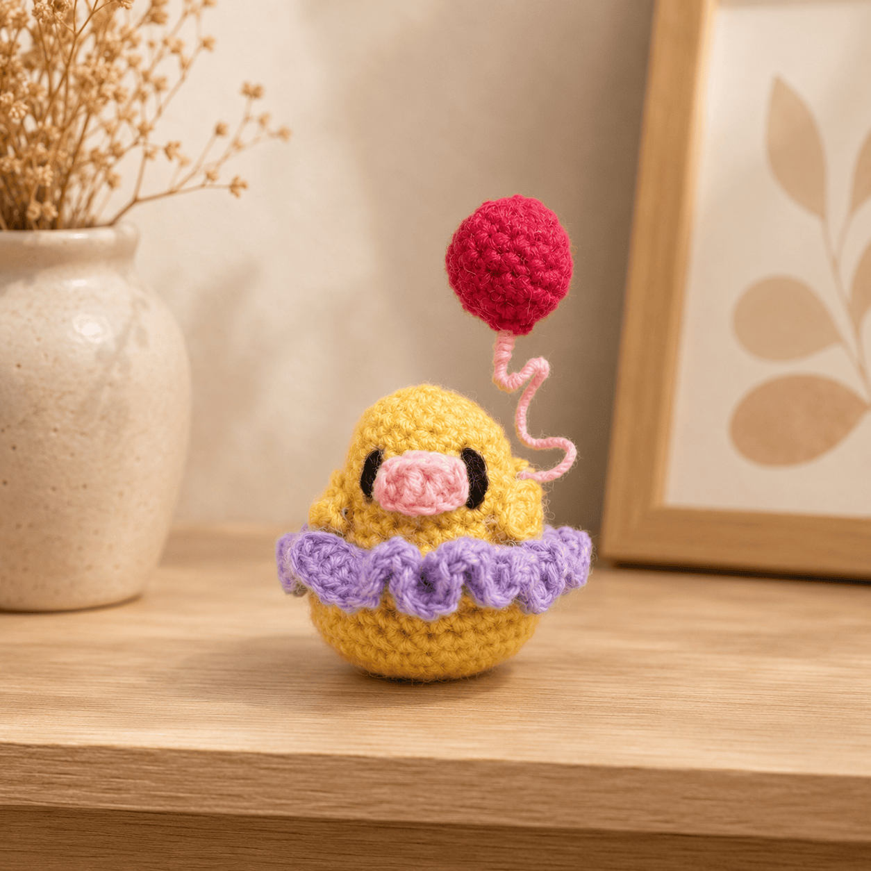 Sunny Puff Crochet Chick Plush - Image 3