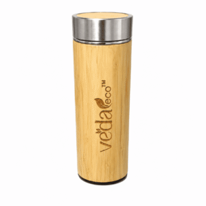 Bamboo Stainless Steel Water Bottle