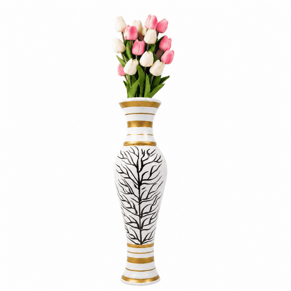 Floral Ceramic Flower Vase