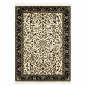 Ivory Persian Floral Area Rug