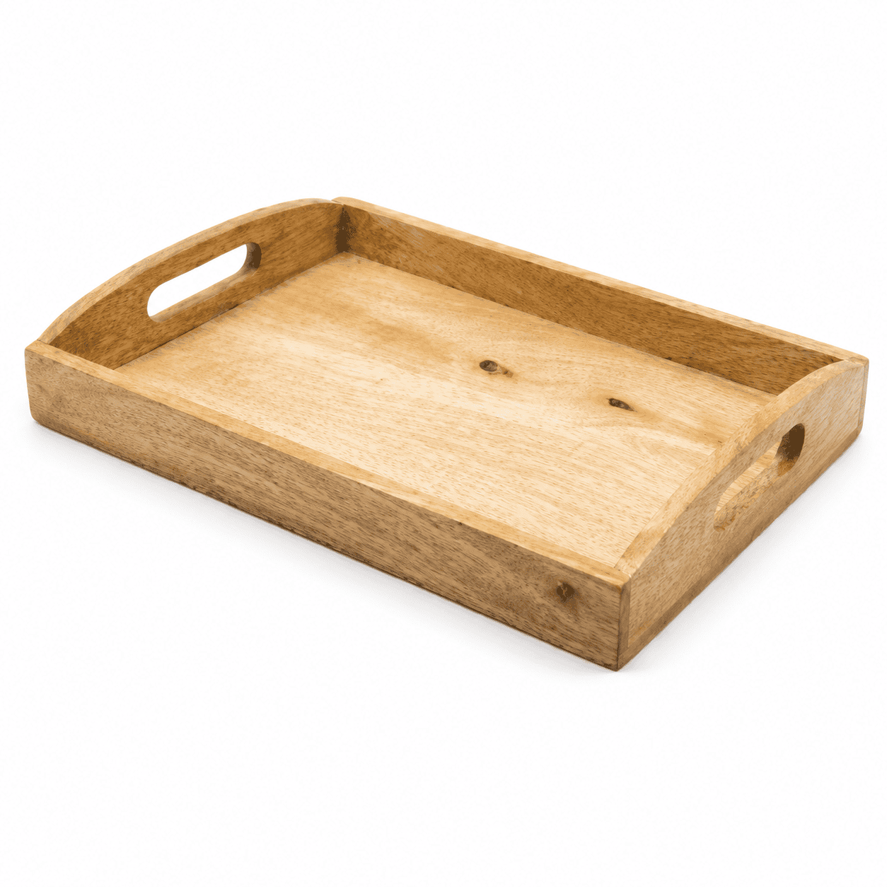 Wooden Breakfast Serving Tray - Image 1