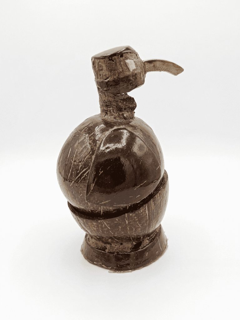 Handcrafted Coconut Shell Bird Figurine