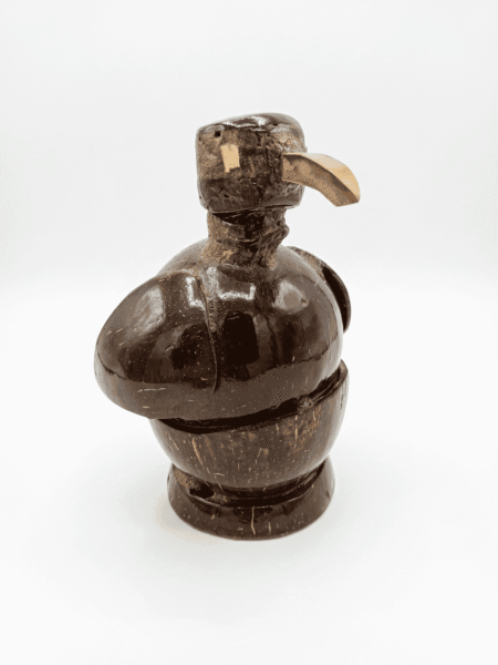 Handcrafted Coconut Shell Bird Figurine - Image 2