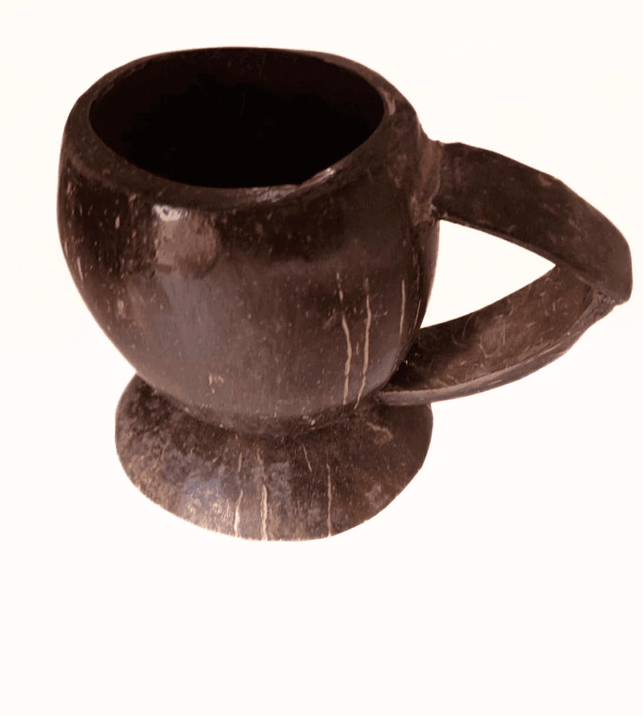 Handcrafted Coconut Shell Coffee Mug
