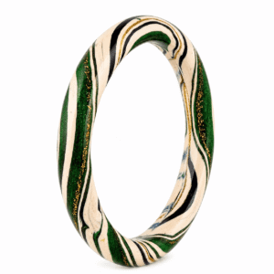 Marble Design Lac Bangles(Set of 2) - Image 1
