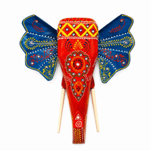 Royal Ember Wooden Elephant Wall Decor