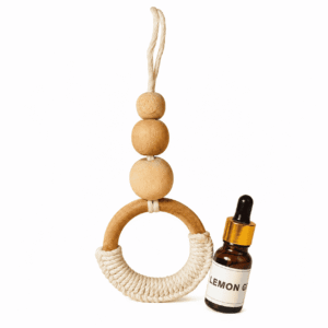Macrame Essential Oil Car Diffuser - Image 1
