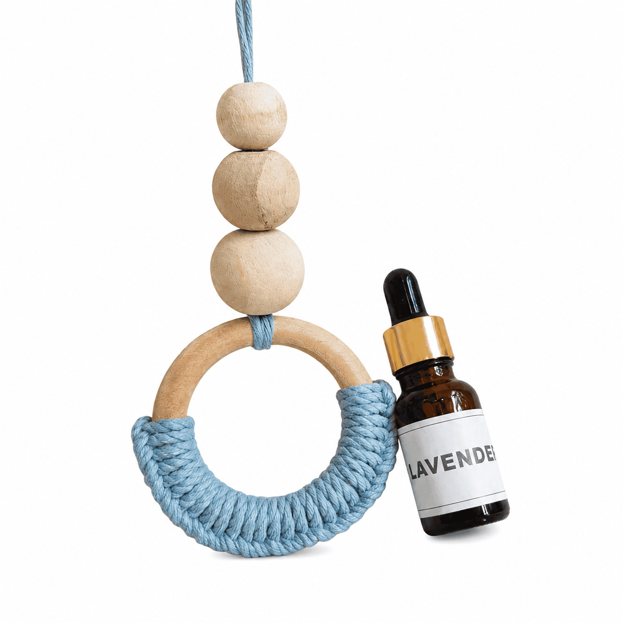 Macrame Essential Oil Car Diffuser - Image 5