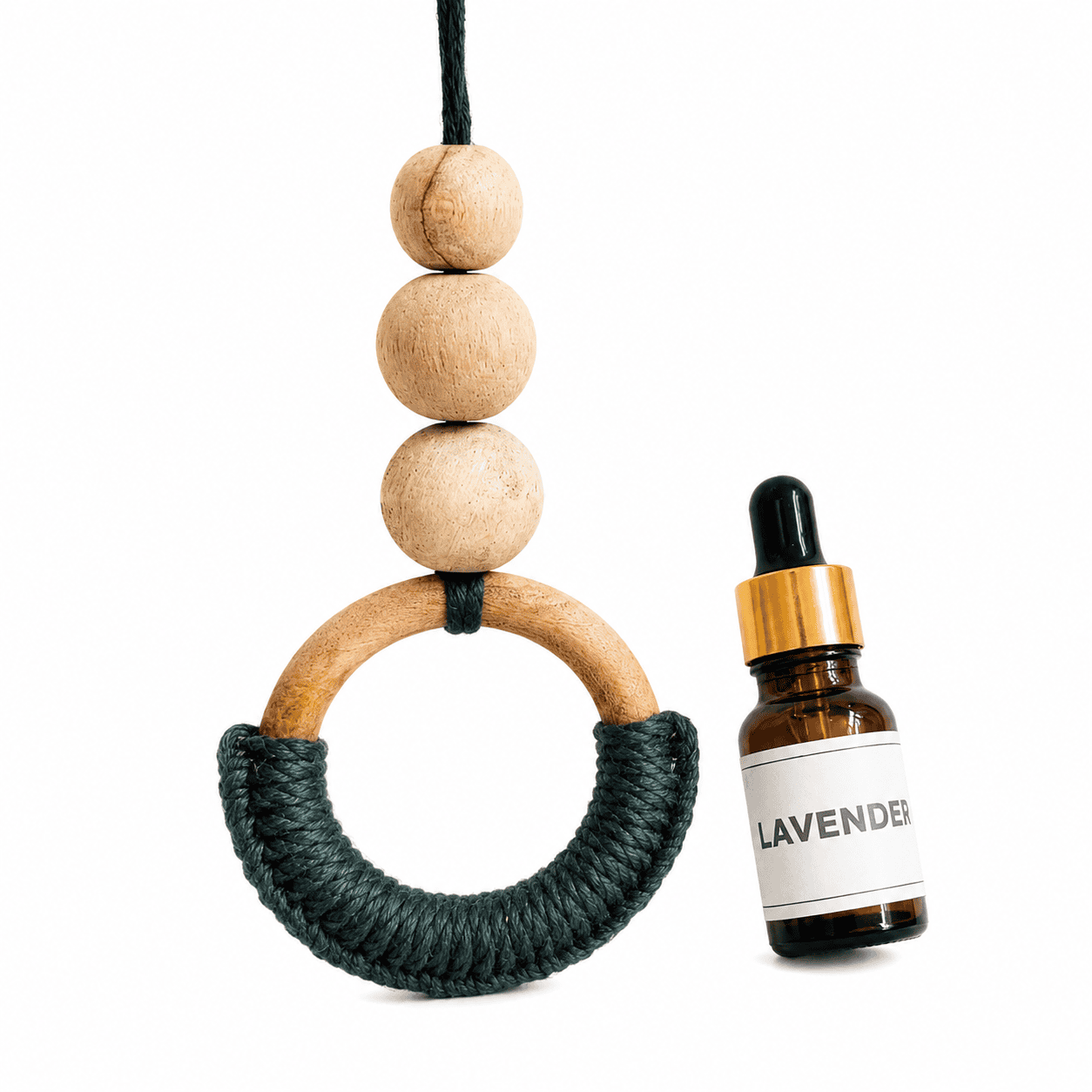 Macrame Essential Oil Car Diffuser - Image 6