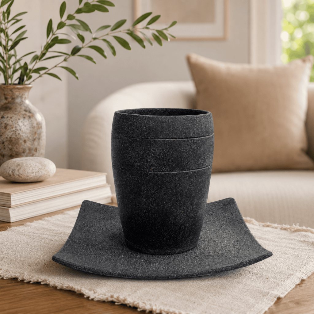 Natural Stone Drinking Glass Set