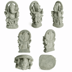 Natural Stone Ganesha Idol Sculpture - Image 2