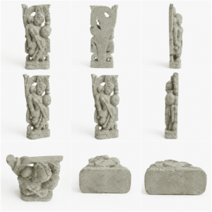 Kailash Serpentine Stone Idol - Image 3