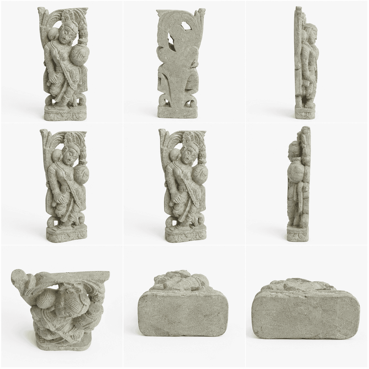 Kailash Serpentine Stone Idol - Image 3