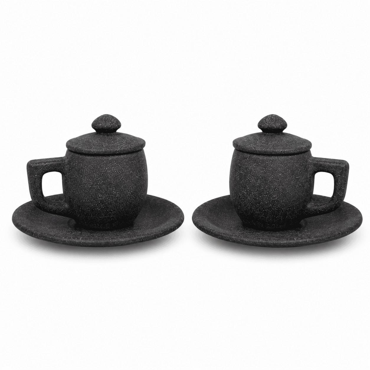 Natural Stone Tea Cup Saucer Set - Image 5