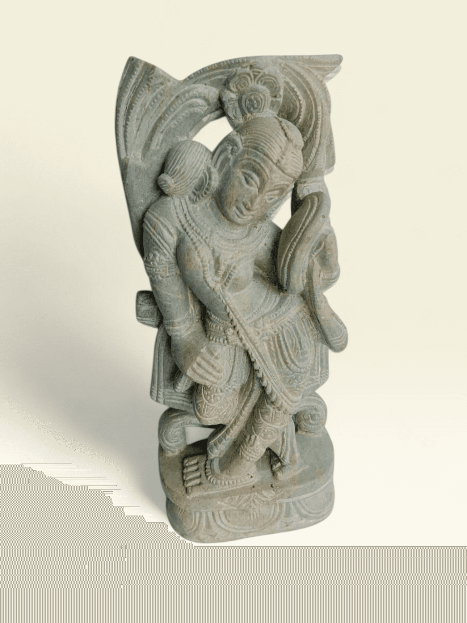 Devadashi Stone Idol Sculpture - Image 3