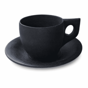 Natural Stone Tea Cup & Plate Set