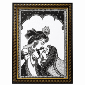 Radha Krishna Mandala Wall Art