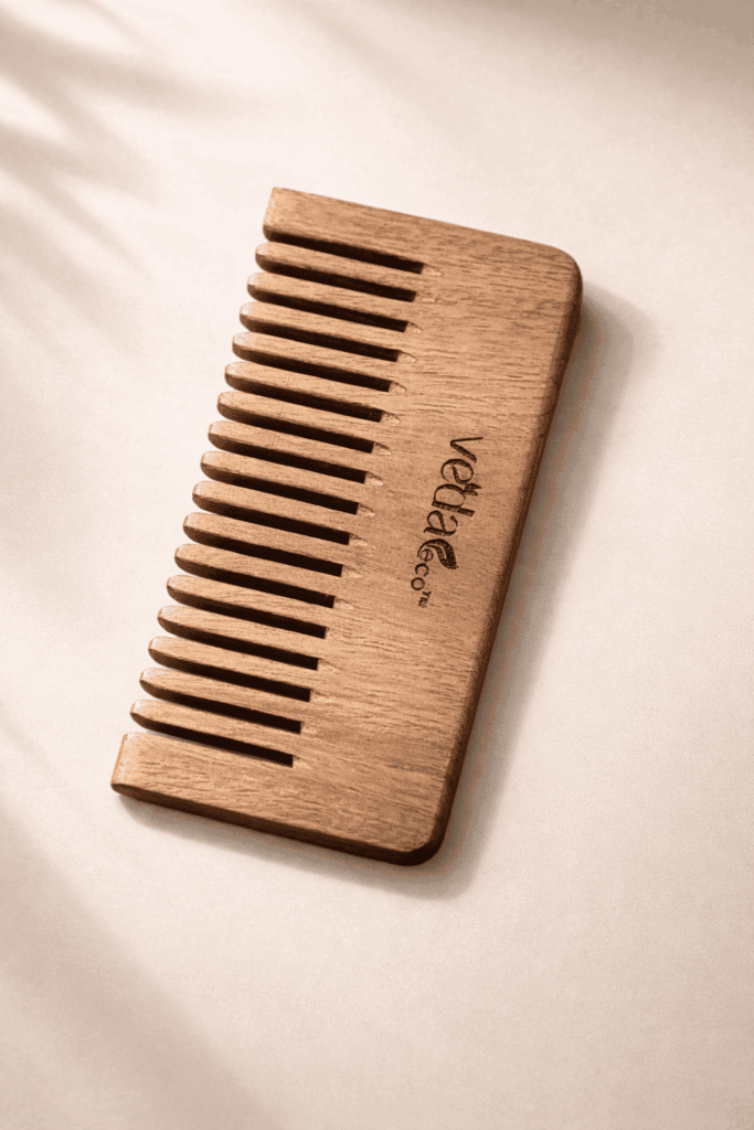 Bamboo Wide Tooth Comb(Set of 2)