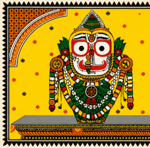 Jagannath Heritage Pattachitra Painting - Image 2