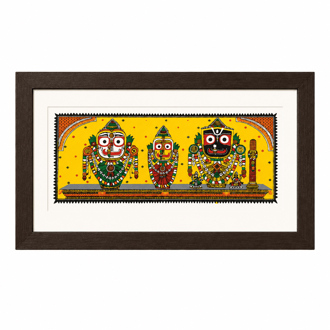Jagannath Heritage Pattachitra Painting - Image 1