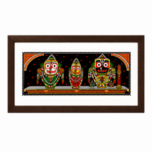 Jagannath Balabhadra Subhadra Pattachitra Art - Image 1