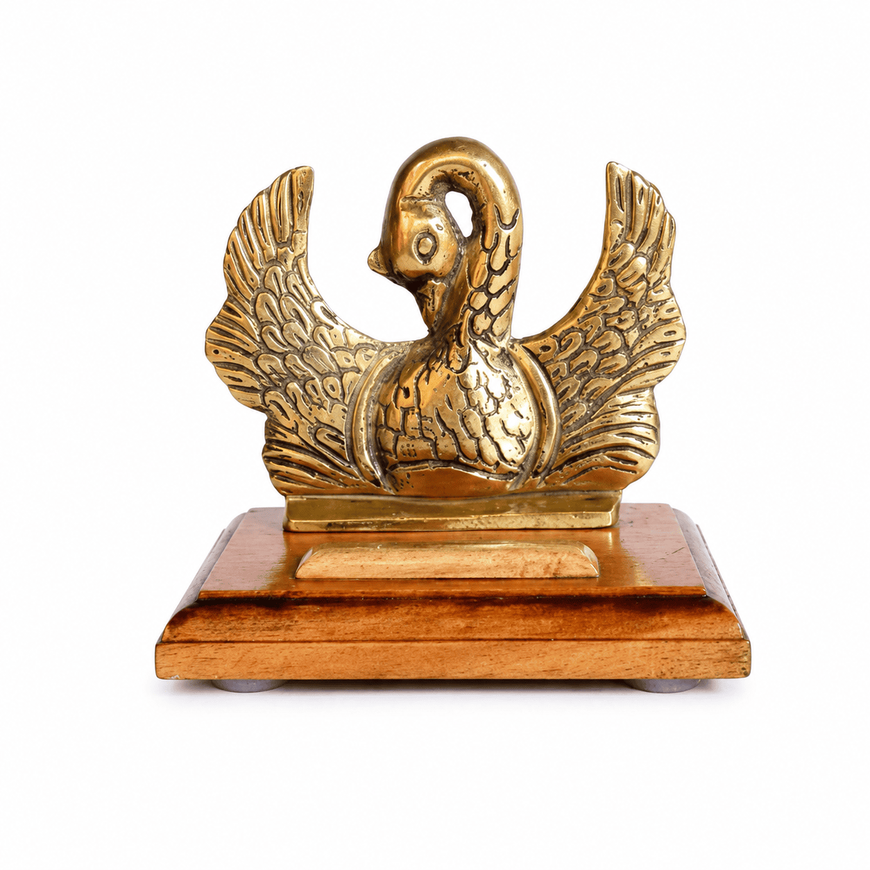 Brass Swan Decorative Showpiece - Image 1