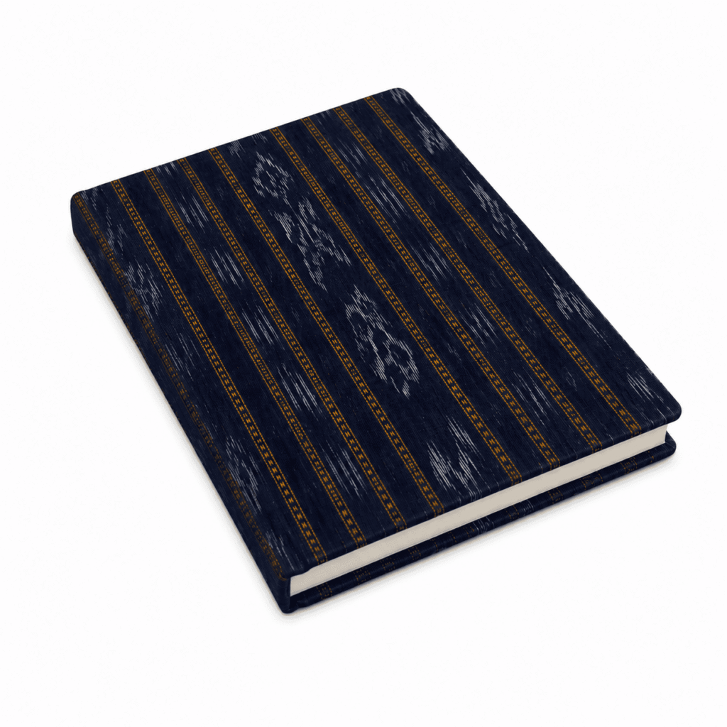 Violet Ikat Handcrafted Journal