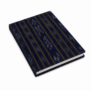 Violet Ikat Handcrafted Journal