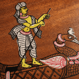Mythological Wooden Tea Coaster Set - Image 2