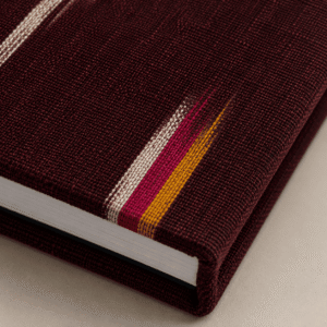 Brown Ikat Handloom Journal - Image 2