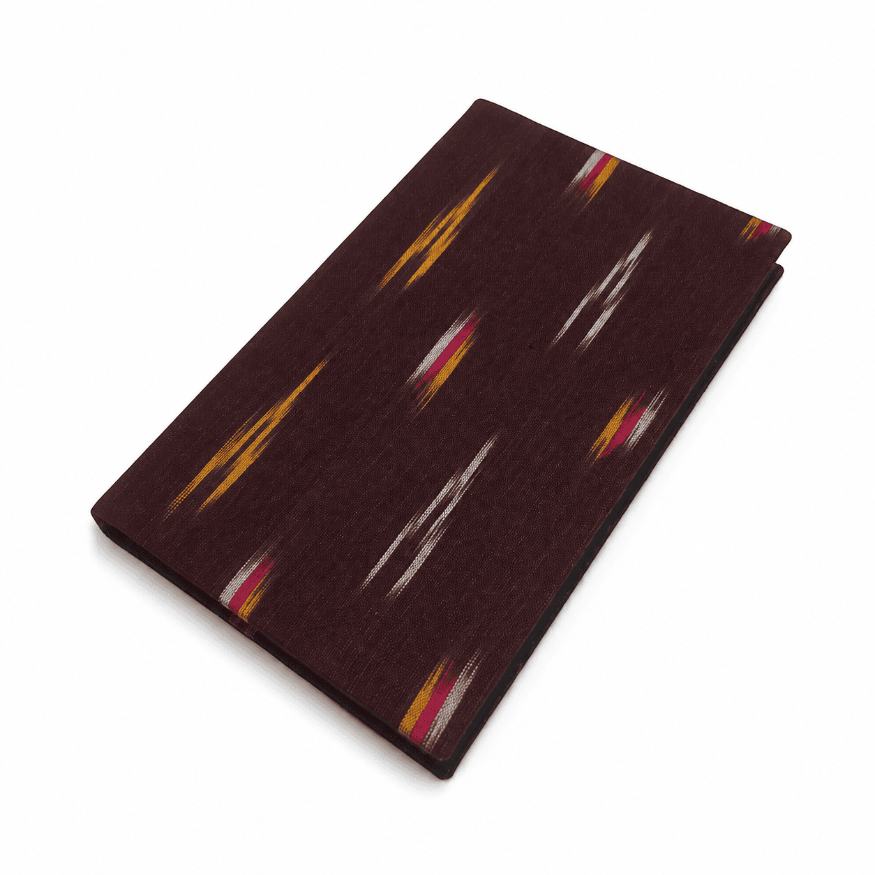 Brown Ikat Handloom Journal - Image 1