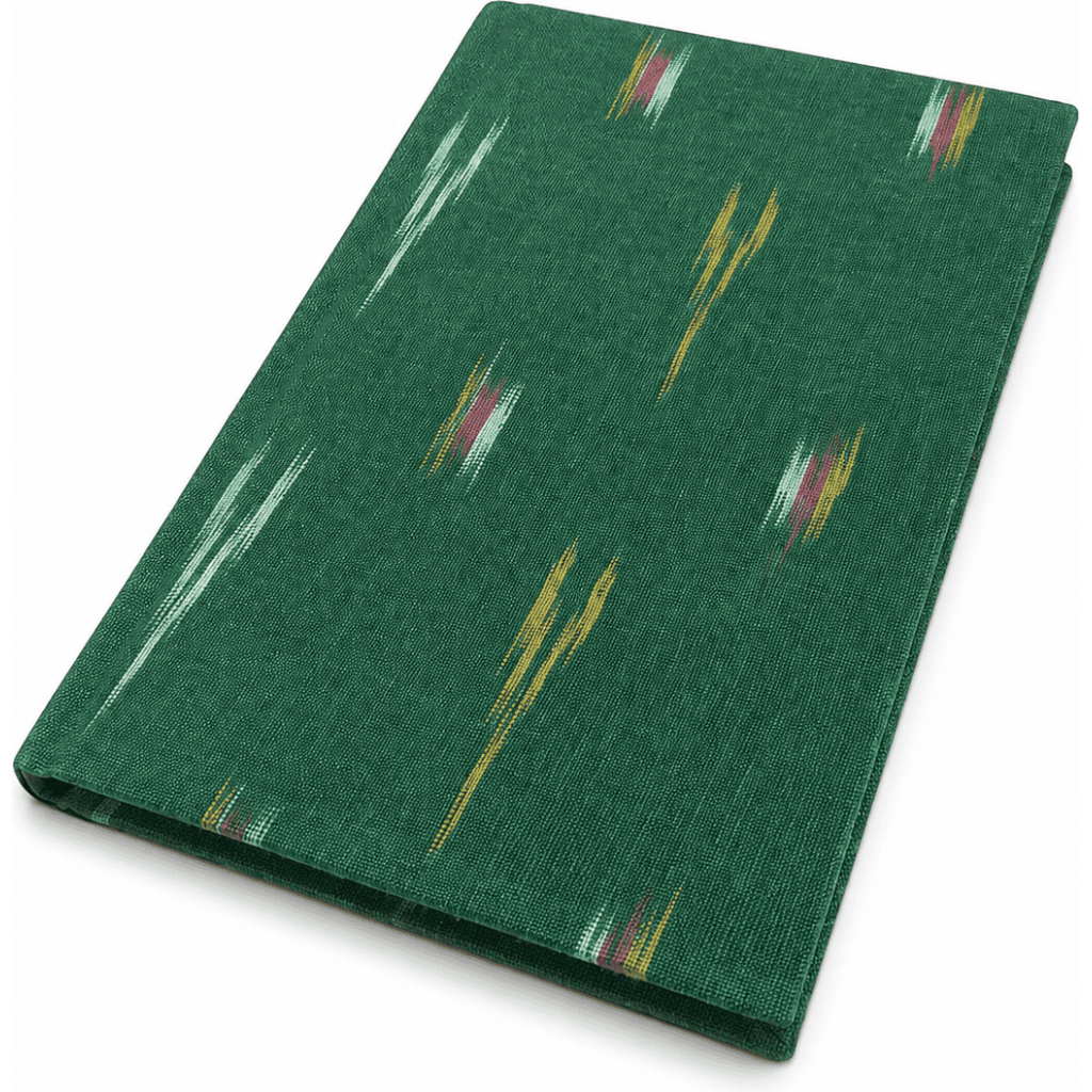 Green Ikat Handloom Journal