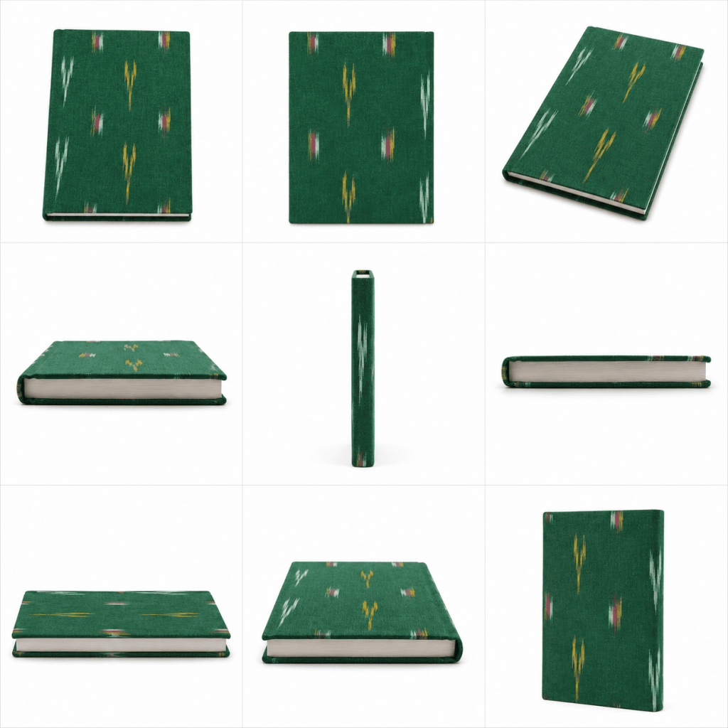 Green Ikat Handloom Journal