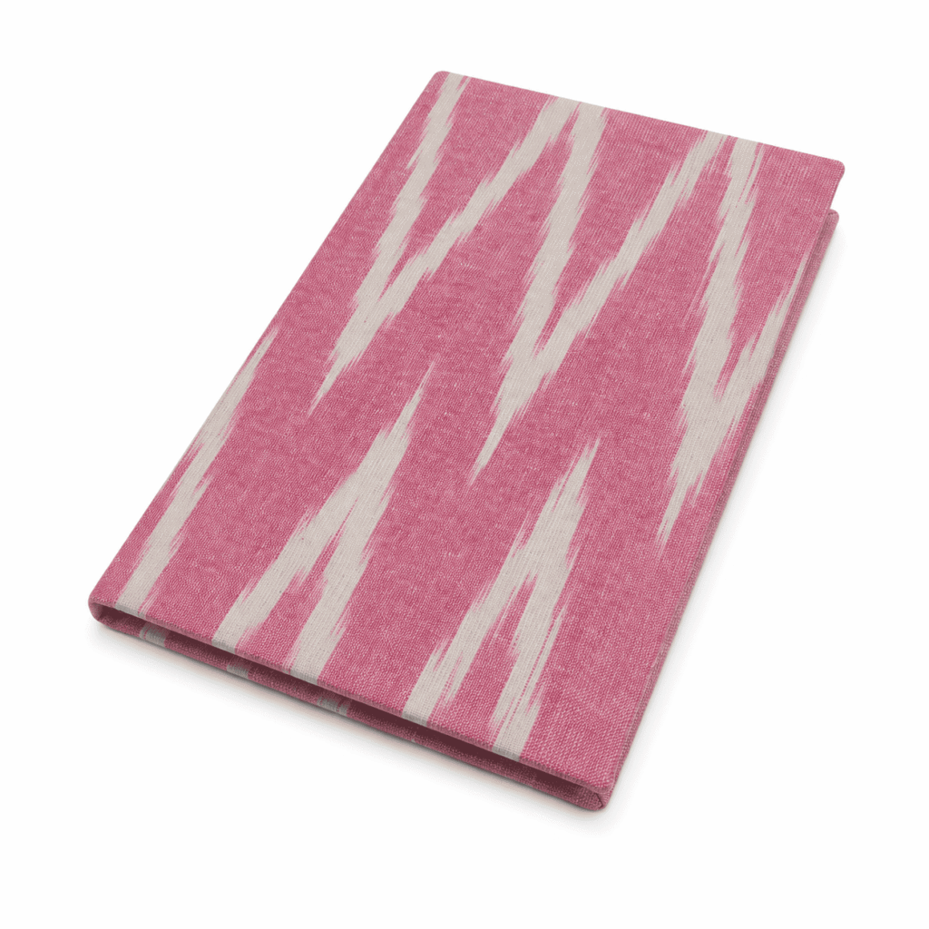 Pink Ikat Handloom Journal